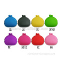 high quality nature material candy color small silicone rubber wallet